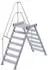 Euroline 512 Übergang 60° 800mm Stufenbreite 2x7 Stufen Alu gerieft (5126207)