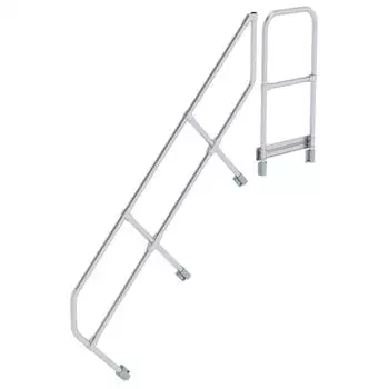 Munk Zweiter Handlauf 7 Stufen f&uuml;r Treppe 45 Grad (600507)