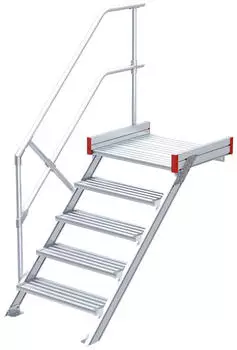 Euroline Podesttreppe 45&deg; 5 Stufen 1000 mm (5114305)