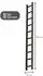 Proregal Braun 10 Sprossen braun Aluminium PR_RMG105-05