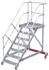 Euroline 513 Wartungsbühne 45° 800mm Stufenbreite 7 Stufen Alu gerieft (5134207)
