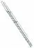Facal S15/30 Regaleinhängeleiter ohne Traverse Aluminium S600 15 Stufen