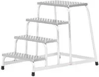 Hymer Maschinentritt Aluminium-Lochblech R13 4 Stufen