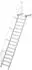 Euroline 511 Podesttreppe 60° 1000mm Stufenbreite 14 Stufen Alu gerieft (5116314)