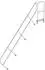Munk Handlauf Aluminium für Treppe 45° Stufenanzahl 11 Stufentiefe 225mm (Zubehör & Ersatzteile für ) (600511)