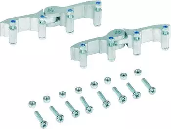Hymer Ersatzteilset Scharniere f&uuml;r Sprossenstehleitern 4023+6023, Holmgr&ouml;&szlig;e 60mm (0054045)
