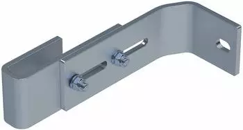 Zarges Wandhalter für Stahlleitern, verzinkt, verstellbar 150-190mm (47314)