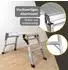 Lemodo Arbeitsplattform 2 Stufen 50cm hoch, 150kg, Antirutsch-Oberfläche (NA205)
