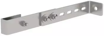G&uuml;nzburger Steigtechnik Wandhalter Edelstahl verstellbar 150-300mm (62019)