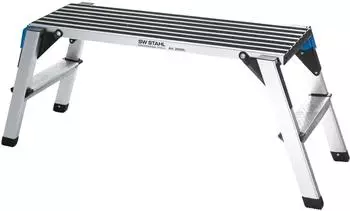 SW-Stahl Arbeitsplattform klappbar Aluminium 127x38x49,5cm (20920L)