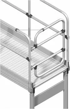 Zarges Schwenkt&uuml;re selbstschlie&szlig;end, 800mm Plattformbreite (42300056)