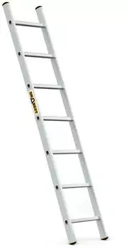 Drabest Pro Serie Anlegeleiter, Aluminium, 7 Stufen, 150kg (DP-1x7)