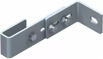 Zarges Wandhalter verstellbar 150-200mm Edelstahl V4A (44250)
