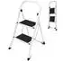 Sekey ML6 Klappleiter 2/3 Stufen, Stahl, rutschfest, bis 150kg (ML6)
