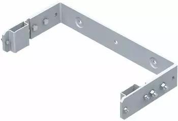 Zarges Wandhalter U-Bügelform, verstellbar, Stahl verzinkt, 200-250mm (43258)