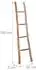 Relaxdays Dekoleiter Holz, 4 Sprossen, 150cm, hellbraun (10042614)