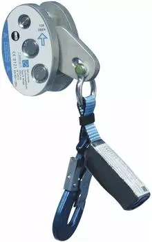 Zarges Sicherungsl&auml;ufer Edelstahl V4A + Alu, mit Karabiner und Sch&auml;kel (47562)
