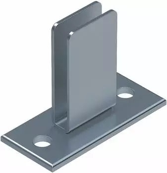 Zarges Fußplatte für Stahl-Schachtleitern, 50x110mm (47311)