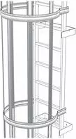 Zarges R&uuml;ckenschutzstrebe 43245 1400 mm