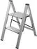 Cheminées Méphisto Trittleiter 2-stufig, Aluminium, Anti-Rutsch, bis 150kg