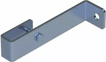Zarges Wandhalter f&uuml;r Leitern, starr, Edelstahl V4A, 150mm (47304)