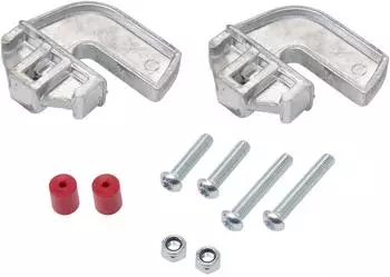 Hymer Ersatzteilset Gelenkst&uuml;cke f&uuml;r Mehrzweckleitern, Holmgr&ouml;&szlig;e 66x24mm, 2 St&uuml;ck (0054966)