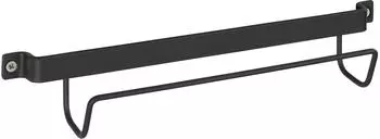 Wenko Leiterhalter Wandhalterung Metall schwarz (Ladder holder - Ladder wall mount)