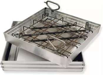 Zarges Schachtabdeckung mit Wanne, Aluminium, 635x635mm (47005)