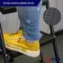 Proregal Profi-Trittleiter klappbar, 5 Stufen, Handlauf, Werkzeugablage, 150kg, schwarz (PR_RSM2-03)