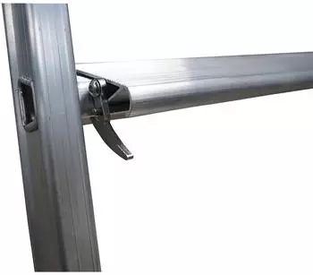 Euroline Aufsetzstufe für Alu-Anlegeleiter 80mm (4990032)