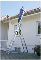 MUNK Mehrzweckleiter mit Nivello&reg; Traverse 3x9 Sprossen