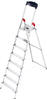 Hailo Stehleiter 'L60 StandardLine' 8 Stufen, silbern 253 cm