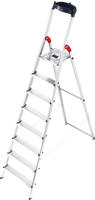 Hailo Stehleiter 'L60 StandardLine' 8 Stufen silbern 253 cm Silber