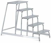 Zarges - Afa P Aluminium Maschinentritt Starr 40035 0,99m