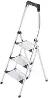 Hailo Klapptritt TopLine K100, 4302-301, aus Aluminium, mit Ablageschale, einseitig