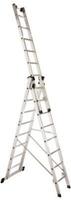 MUNK Mehrzweckleiter mit Nivello&reg; Traverse 3x12 Sprossen