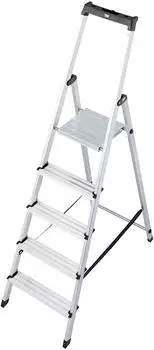 Krause Alu-Stehleiter 5 Stufen