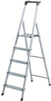Stufenstehleiter 6 Stufen Alu.elox.ZARGES