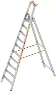 Layher Stufenstehleiter Topic 1064 10 Stufen