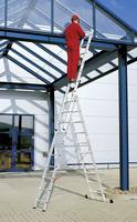 Euroline Premium 307 Mehrzweckleiter 3x14 Sprossen