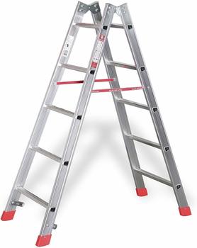 Euroline Sprossenstehleiter 2x10 Sprossen (3051110)