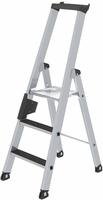MUNK G&uuml;nzburger Steigtechnik 41623 Aluminium Stufen-Stehleiter Arbeitsh&ouml;he (max.):
