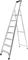 Hymer Stufenstehleiter 7 Stufen Standh&ouml;he 1,58m 7 Stufen Standh&ouml;he 1,58 m -...