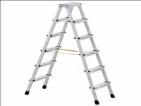 Zarges Stehleiter XLstep B, 41267, beidseitig begehbar, aus eloxiertem...