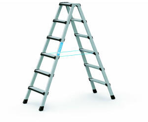 Zarges Comfortstep Stufen-Stehleiter 2x6 Sprossen