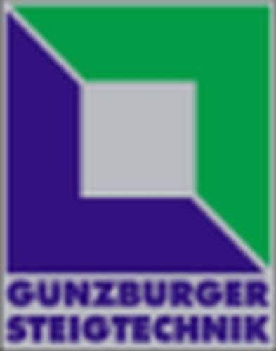 Günzburger Steigtechnik Aluminium-Treppe Plattform 60° 16 Stufen (300416)