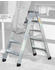 Zarges Z500 Stufen-Stehleiter Seventec 302 2 x 4