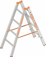 Layher Topic 1039 Sprossenstehleiter 2x4 Sprossen
