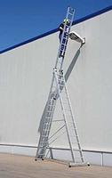 MUNK Mehrzweckleiter mit Nivello&reg; Traverse 3x6 Sprossen