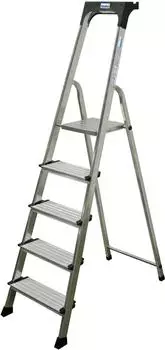 Krause Securo Stufen-Stehleiter 7 Stufen